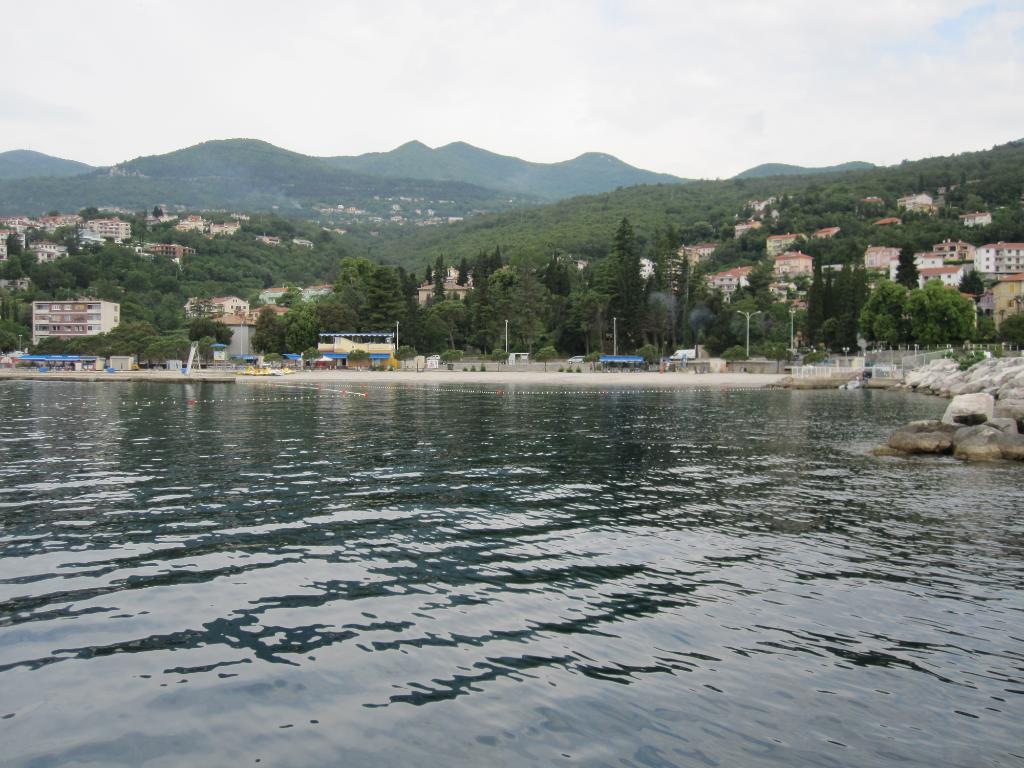 Kupalište Ičići - kraj
