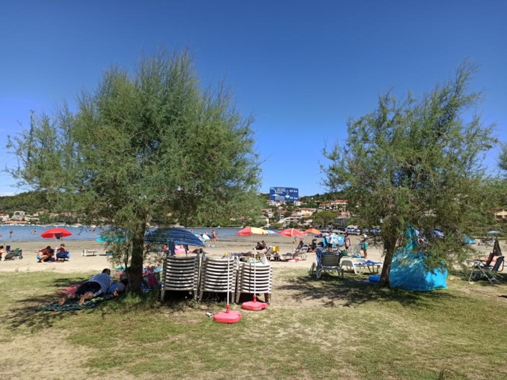 Kampor - plaža Mel sredina